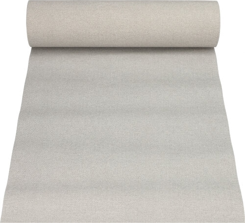 Tischläufer, stoffähnlich, PV-Tissue Mix "ROYAL Collection" 24 m x 40 cm grau "Textile"