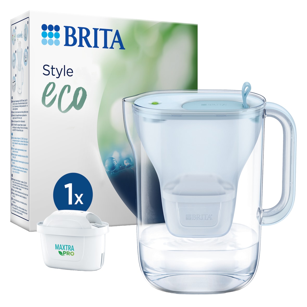 Wasserfilter Style eco 086213 2,4l inkl. MX PRO gletscherblau