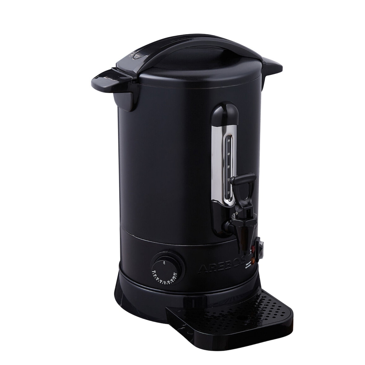 Acqua Calda tè Caffè Dispenser 6,8L Scaldabagno Distributore Bevande 950W Nero