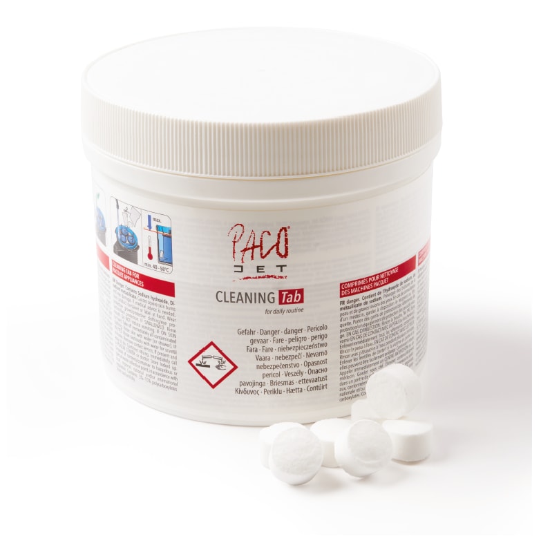 Pacojet Reinigungstabs weiß 1 Karton = 12x60 Stück 2920 2900 Tabs zum Reinigen von Pacojet Geräten.