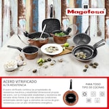 thumbnail of Pfanne 20cm Magefesa Copper aus emailliertem Kupferstahl