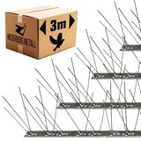 thumbnail of Taubenabwehr Spikes - 300cm Edelstahl - Tauben Abwehrleiste Vogel Abwehr Spikes