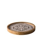 thumbnail of Stylepoint - 4x Teller flach mit erhöhtem Rand (grau) - WCC3025MG - 25x2,5cm  - Marrakesch