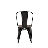 thumbnail of Stoel VANTAGGIO COMFORT W metallic zwart / zitting van echt hout hjh OFFICE