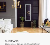 thumbnail of Norwich Spiegel Holzrahmen rechteckig 130 x 45 cm Mosaik-DesignSilber