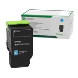 thumbnail of Lexmark CS421/CS521/CS622/CX421/CX522/CX622/CX625 Cyan Cartouche de toner ORIGINALE - 78C20C0