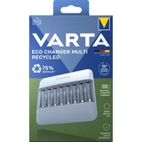 thumbnail of Varta Akku NiMH, Universal Ladegerät, Eco Charger Multi Recycled, ohne Akkus, für AA/AAA, Retail
