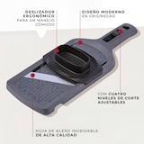 thumbnail of Fackelmann verstelbare mandoline met 4 hoogte-instellingen