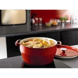 thumbnail of PYREX cocotte ronde Slow Cook 6,3 L rouge