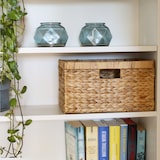 thumbnail of HMF Aufbewahrungskorb, Korb geflochten aus Wasserhyazinthe, 2er Set, passend für Billy, 35 x 25 x 20 cm