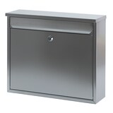 thumbnail of V-part Brievenbussen Roestvrij-staal 125 mm 325 mm 382 mm zilver