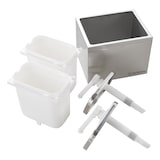 thumbnail of GastroHero Saucenspender – 2 x 3 L Behälter mit Dosierpumpe PP, Edelstahl, ideal zum Portionieren von Saucen in Gastronomie & Catering