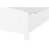 thumbnail of Weißes Bett Seniorenbett extra hoch 140x200 weiß Zubehör wählbar V-60.44W-14 Rollrost und Matratze inkl.