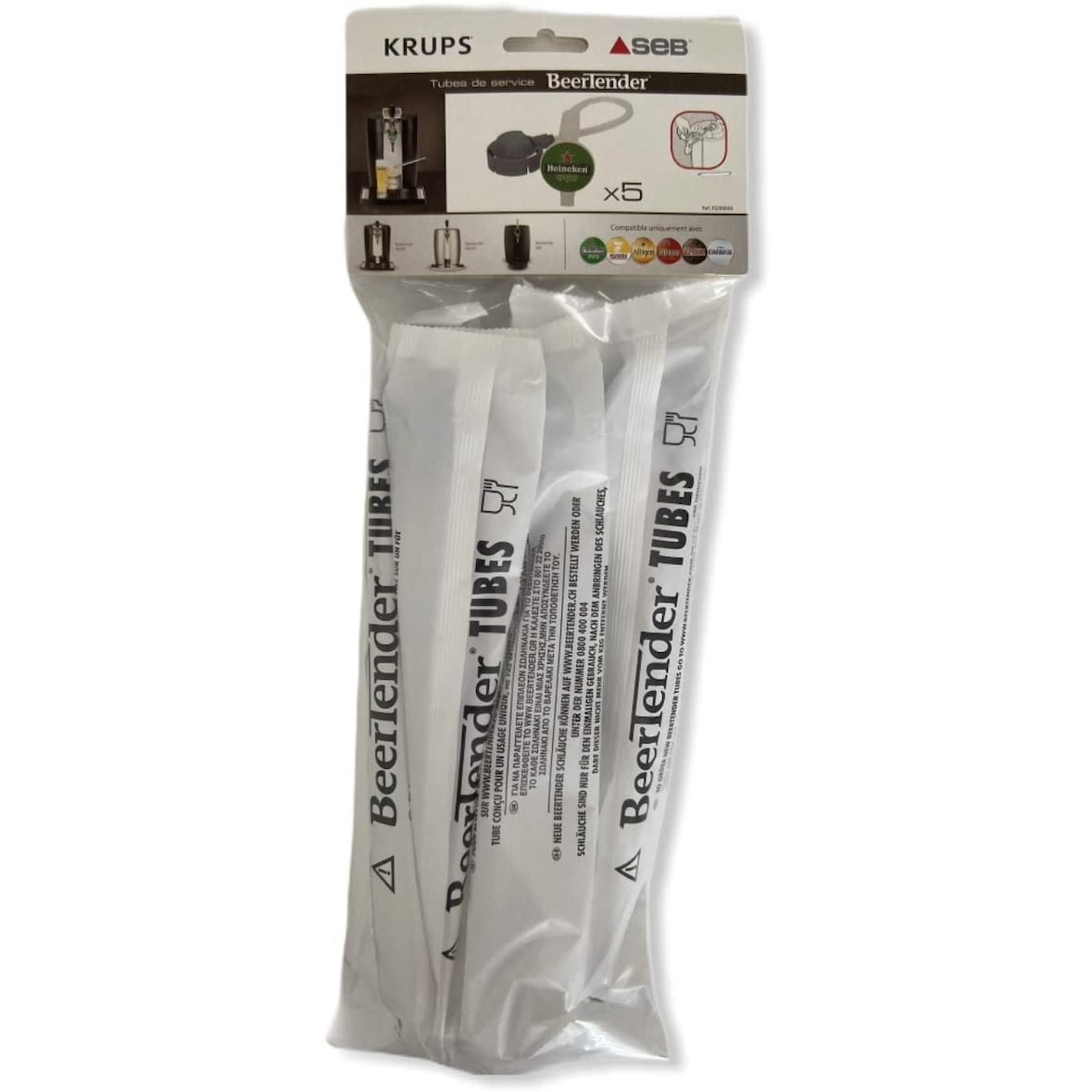 Sachet de 5 Tubes de Services pour Tireuses à Bière Beertender
