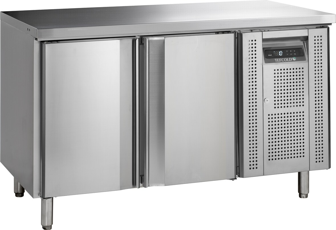 TEFCOLD Thekenkühlschrank Euronorm BK210 390l SS 304