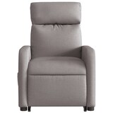 thumbnail of vidaXL Elektrischer Massagesessel mit Aufstehhilfe Taupe Stoff