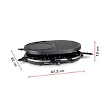 thumbnail of Alpina Raclettegrill, 1200 Watt, Schwarz