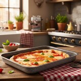 thumbnail of Mamù pizzarooster, antiaanbaklaag, aluminium, PFOA-vrij, krasbestendig, gemaakt in Italië, 40 cm