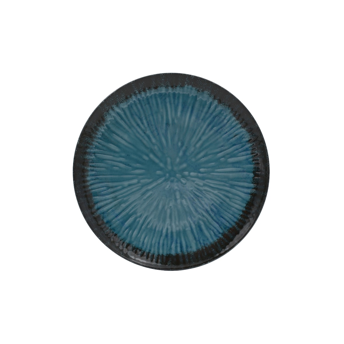 METRO Professional Assiette plate Cathan, porcelaine, Ø 27.5 cm, multicolore, 6 pièces