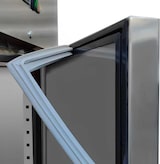 thumbnail of Professioneller ECO Gefrierschrank Edelstahl GN2/1, 610L für Gastronomie. Vertikaler Edelstahlschrank für Bar & Restaurant.