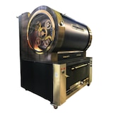 thumbnail of Asador de pollos al carbón de 8+4 astas (60 pollos) y carcasa capota, de 1500x1300x1900mm en acero inoxidable