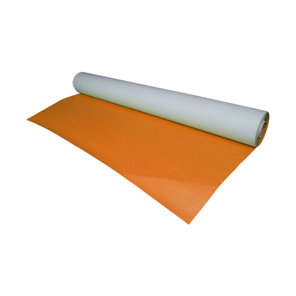 Rolo de toalha de papel liso 1x100m - Cor - Laranja 40gr extra