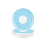 thumbnail of Seltmann Weiden Liberty Pure Colors Kombiuntertasse ø 16 cm 6er Set - Lagoon Blue