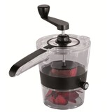 thumbnail of GEFU Spiralfix Schneidemaschine Manuell Schwarz, Transparent Edelstahl