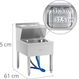 thumbnail of Royal Catering Handwasch-Ausgussbecken - Höhe 88 cm