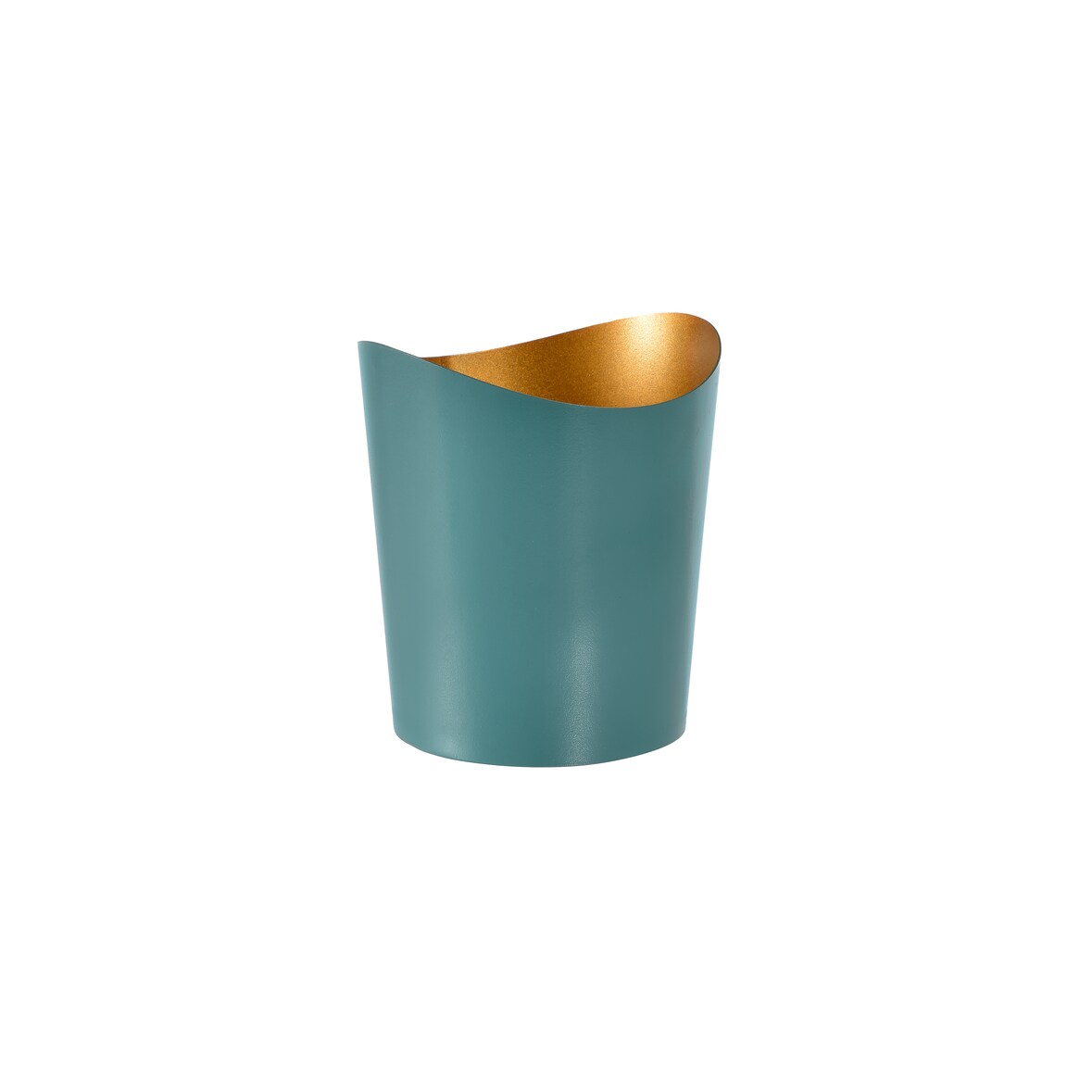 Duni Kerzenhalter Ripple 80 x Ø 70 mm Ocean Teal, 6 Stk/Krt (6 x 1 Stk)