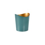 thumbnail of Duni Kerzenhalter Ripple 80 x Ø 70 mm Ocean Teal, 6 Stk/Krt (6 x 1 Stk)