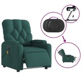 thumbnail of vidaXL Massagesessel Elektrisch Dunkelgrün Stoff