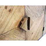 thumbnail of Mobile credenza madia da interno soggiorno in legno e metallo con 4 ante Linea Classic