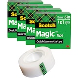 thumbnail of SCOTCH Lot de 4 rubans Magic 810 19mmx33mm