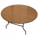 thumbnail of Table pliante ronde Bois Ø 152cm FURNITRADE