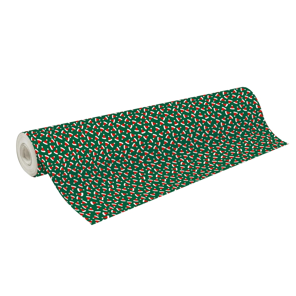Rouleau de papier cadeau Alliance Fantaisie, 60 g/m², 50m x 0,70m, motif Bonnets de Noël