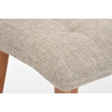 thumbnail of Tabouret de bar Lincoln revêtement tissu Crème