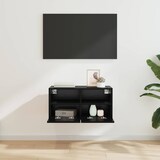 thumbnail of vidaXL TV-Wandschrank Schwarz Eichen-Optik 60 x 30 x 30 cm