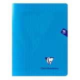 thumbnail of Clairefontaine 10x Heft Mimesys, 17x22 cm, 48 Blatt 90g, französische Lineatur Seyès, Einband aus Polypropylen - Blau 323741C