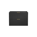 thumbnail of Meuble sous-vasque 80 cm 2 tiroirs – Finition noir mat – ADEL BLACK