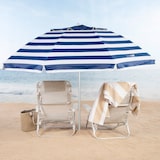 thumbnail of Aktive Sombrilla playa antiviento 8 varillas 240 cm marinera