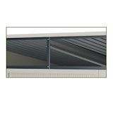 thumbnail of Wasabi - Caseta Jardín 5,6m2 Stark - Tragaluz Policarbonato - Gris Antracita y Beige - Puerta Corredera Doble - Techo Inclinado - Cobertizo Metal