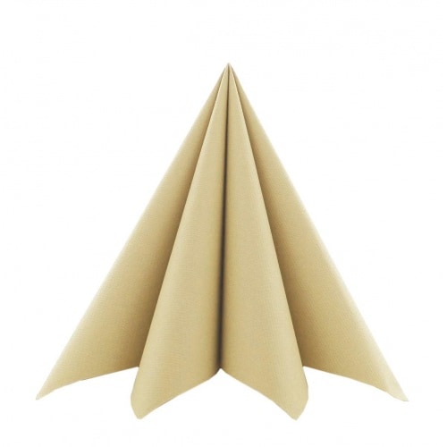 Sovie HORECA Serviette in Sand aus Softpoint 40 x 40 cm, 2-lagig, 50 Stück