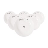 thumbnail of Villeroy & Boch Statement Schale Lieblingsmensch ø 18,7 cm 6er Set