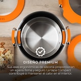 thumbnail of San Ignacio Compact - Batería de Cocina 16/20/24cm en Acero Inoxidable Apto para Inducción