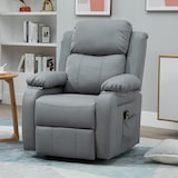 thumbnail of HOMCOM Poltrona Relax Reclinabile 160° Elettrica e Alzapersona in PU