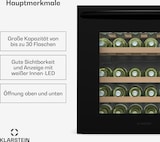 thumbnail of Klarstein Vinoline 30 Built-In Uno Weinschrank | 30 Flaschen | integrierbar | LED | leise Schwarz