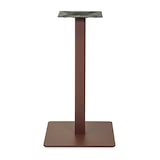 thumbnail of Vacchetti Base tavolo in acciaio "Leo" marrone corten quadro cm40x40h72 tubo cm6x6