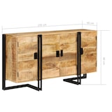 thumbnail of vidaXL Sideboard Mangoholz Massiv 150 x 40 x 80 cm