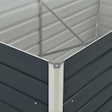 thumbnail of vidaXL Hochbeet Anthrazit 160 x 80 x 77 cm Verzinkter Stahl